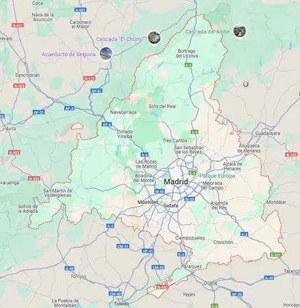 Mapa reformas Madrid